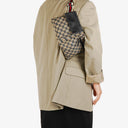 Gucci GG Multicolour Beige/Navy Monogram Canvas Belt Bag