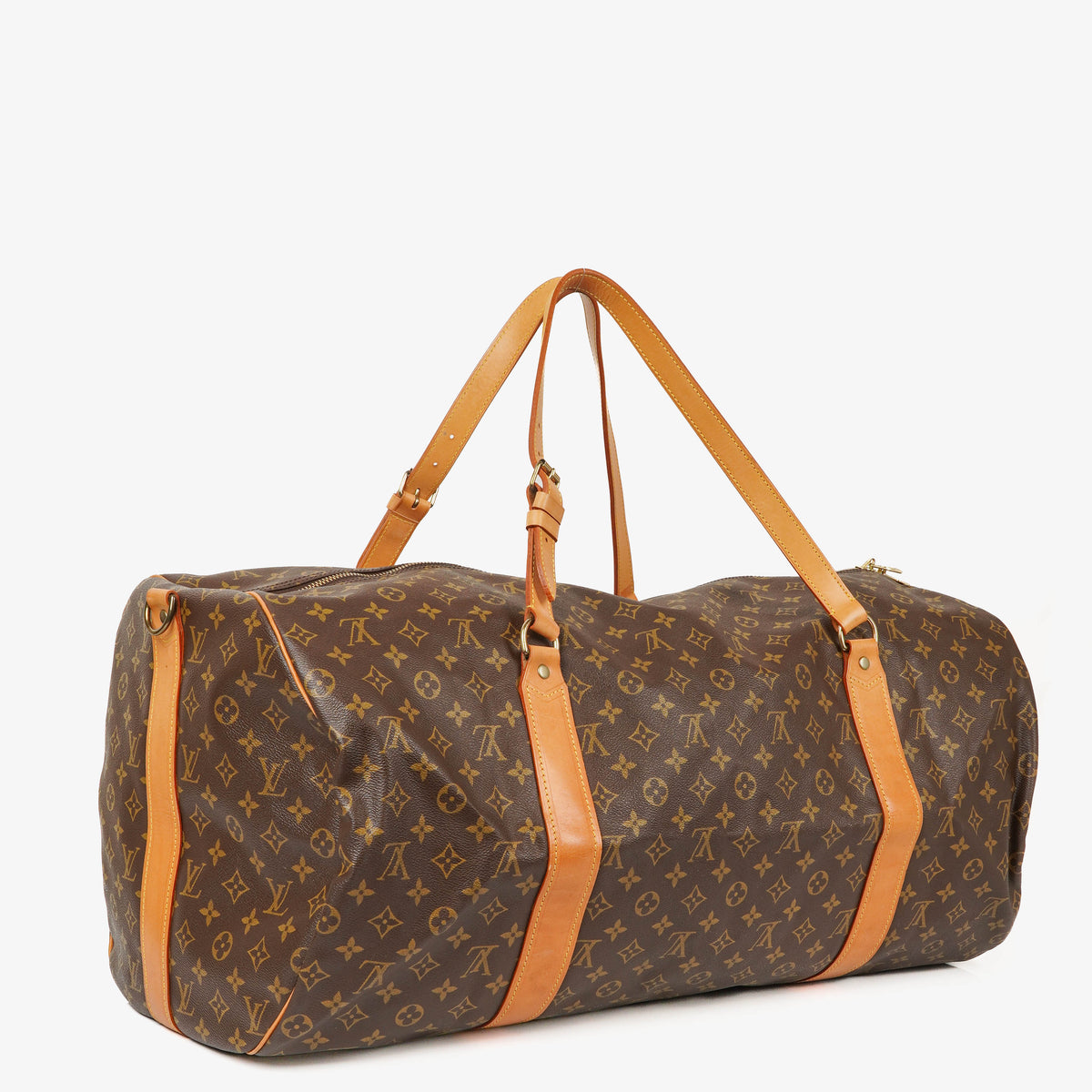 Louis Vuitton Sac Polochon 65 Monogram Canvas Travel Bag