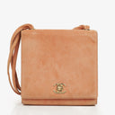 Chanel Suede Mini Square Flap Bag