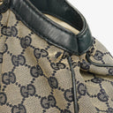Gucci Monogram Canvas Sukey Shoulder Hobo Bag