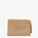 Chanel Quilted Lambskin Vintage Tassel Flap Bag