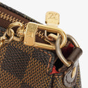 Louis Vuitton Damier Ebene Eva Clutch Bag