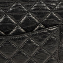 Chanel 2.55 Reissue Black Aged Calfskin Double Flap Bag