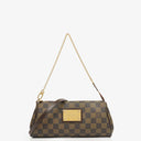 Louis Vuitton Damier Ebene Eva Clutch Bag