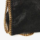 Stella McCartney Black Falabella Tiny Tote Vegan Shaggy Deer
