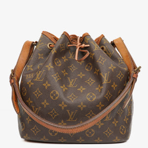 Louis Vuitton Petit Noe Monogram Canvas Shoulder Bag