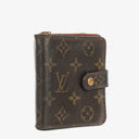 Louis Vuitton Monogram Canvas Compact Zippy Wallet
