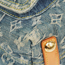 Louis Vuitton Baggy PM Monogram Denim Shoulder Bag