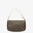 Louis Vuitton Pochette Accessoires Monogram Canvas Clutch Handbag