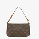 Louis Vuitton Pochette Accessoires Monogram Canvas Clutch Handbag