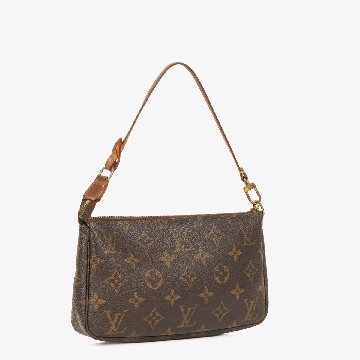 Louis Vuitton Pochette Accessoires Monogram Canvas Clutch Handbag