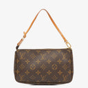 Louis Vuitton Pochette Accessoires Monogram Canvas Clutch Handbag