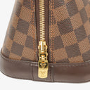 Louis Vuitton Alma PM Damier Ebene Canvas Handbag