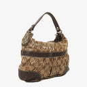 Gucci GG Crystal Brown Shoulder Bag