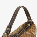 Gucci GG Crystal Brown Shoulder Bag