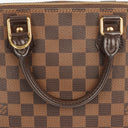 Louis Vuitton Alma PM Damier Ebene Canvas Handbag