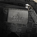 Gucci Black Leather Hobo Shoulder Bag