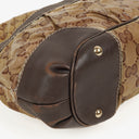 Gucci GG Crystal Brown Shoulder Bag