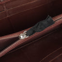 Chanel Large Gusset Zip Around Black Lambskin Quilted Wallet