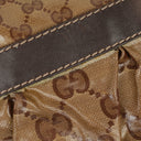 Gucci GG Crystal Brown Shoulder Bag