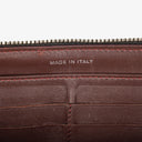 Chanel Large Gusset Zip Around Black Lambskin Quilted Wallet