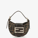 Fendi Zucca Mini Croissant Pochette