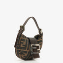 Fendi Zucca Mini Croissant Pochette