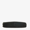 Chanel Black Suede Half Moon Flap Bag