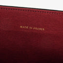 Chanel Black Suede Half Moon Flap Bag