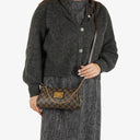 Louis Vuitton Damier Ebene Eva Clutch Bag
