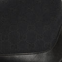 Gucci Bamboo Top Handle GG Canvas and Leather Hobo Bag