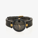 Rado Coupole Black Leather Watch