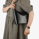 Gucci Black Leather Hobo Shoulder Bag