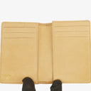 Chanel Timeless Caviar CC Card Holder Wallet Beige