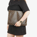 Louis Vuitton Monogram Canvas Poche Documents Portfolio Case