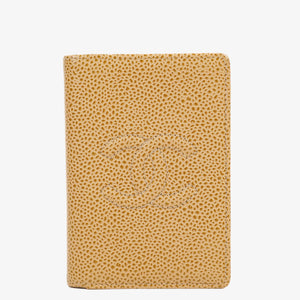 Chanel Timeless Caviar CC Card Holder Wallet Beige