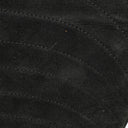 Chanel Black Suede Half Moon Flap Bag