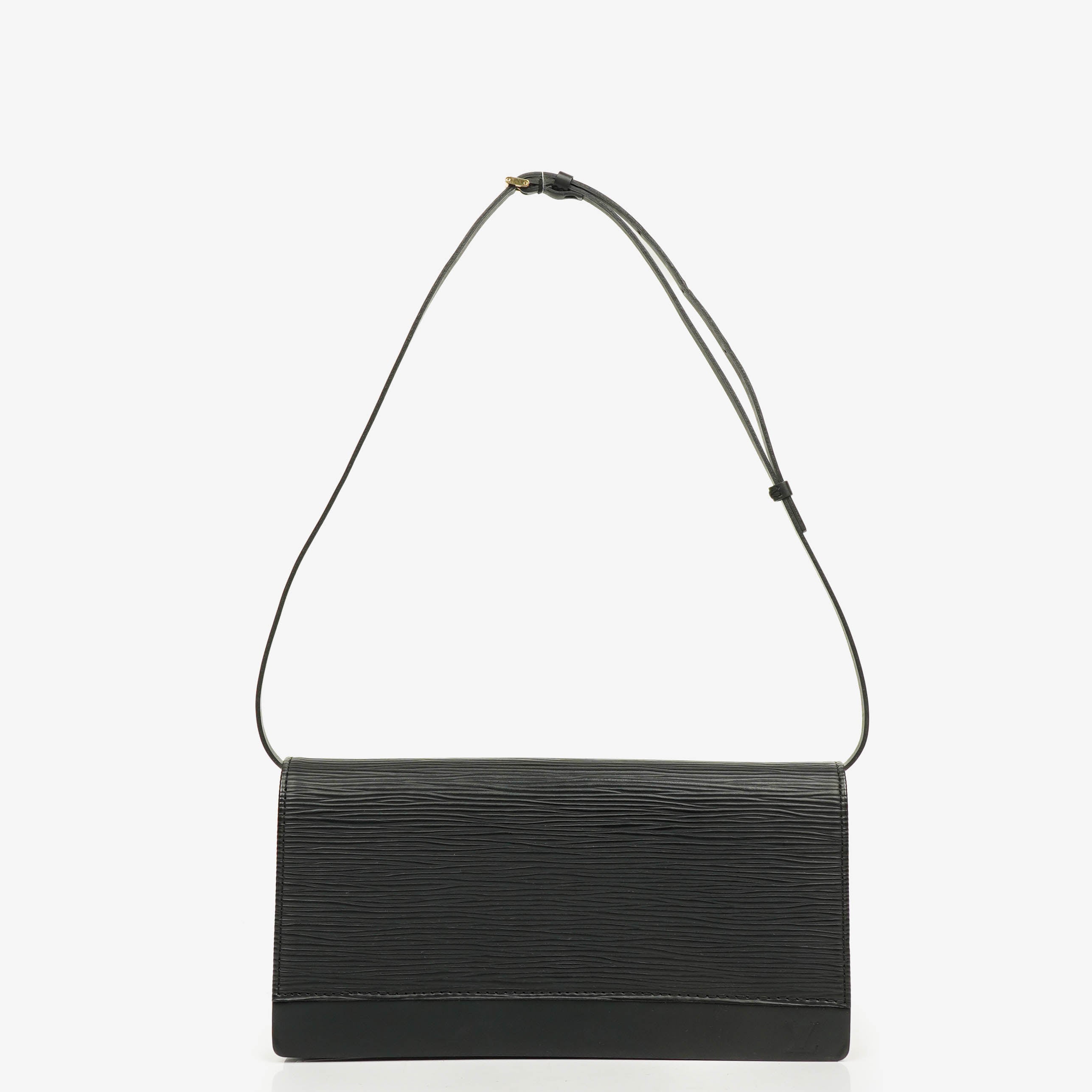 Louis Vuitton Black Epi Leather Honfleur Bag