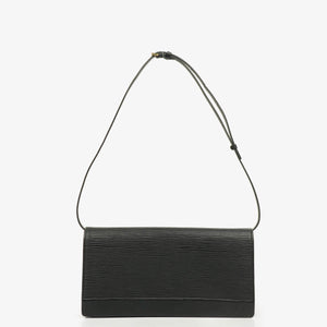 Louis Vuitton Black Epi Leather Honfleur Bag