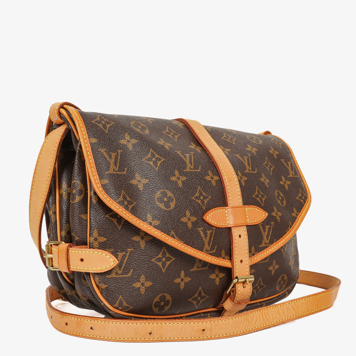Louis Vuitton Saumur Monogram Canvas Shouder Bag