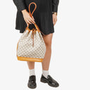 Louis Vuitton Noé Grande GM Damier Azur Canvas Shoulder Bag