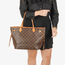 Louis Vuitton Neverfull MM Monogram Canvas Tote Bag