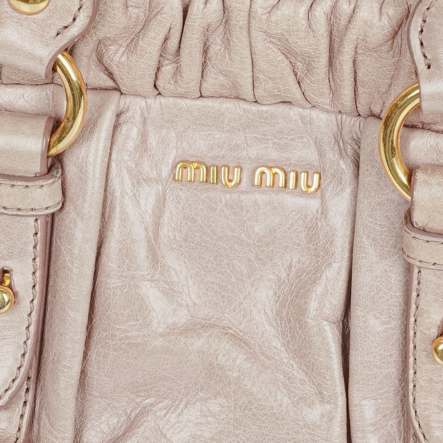 Miu Miu Vitello Satchel Bag