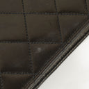 Chanel Classic Black Quilted Lambskin Full Flap Bag With 24K Gold-Plated Hardware