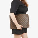 Louis Vuitton Monogram Canvas Poche Documents Portfolio Case