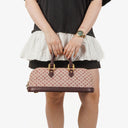 Louis Vuitton Mini Alma Long Cherry Monogram Handbag