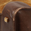 Loewe Amazona Suede Calfskin Handbag