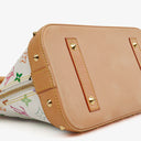 Louis Vuitton x Takashi Murakami Alma PM White Monogram Multicolor Bag