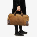 Loewe Amazona Suede Calfskin Handbag