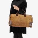Loewe Amazona Suede Calfskin Handbag